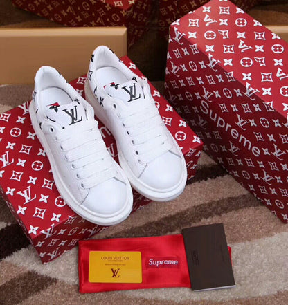 The Bags Vibe - Louis Vuitton AC Sup Red White Sneaker