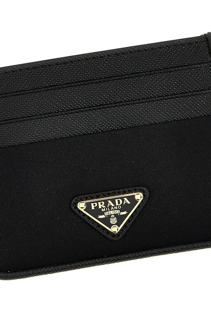 Prada Women Re-Nylon And Saffiano Cardholder