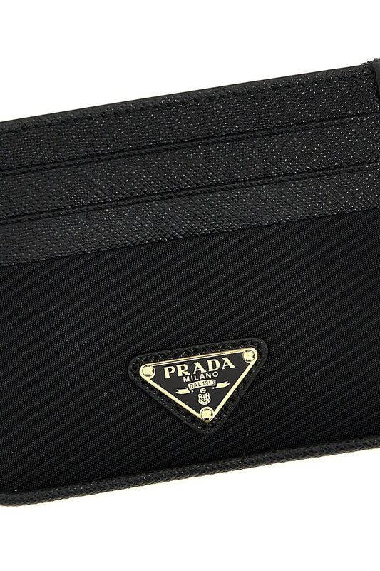 Prada Women Re-Nylon And Saffiano Cardholder