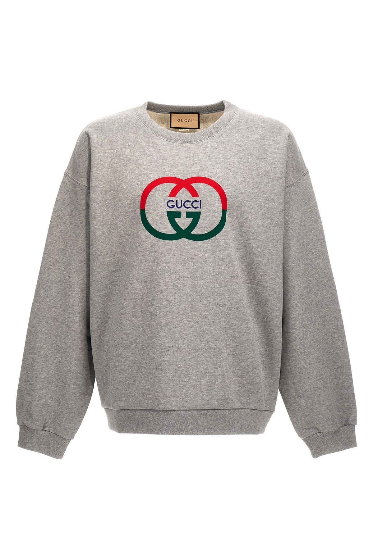 Gucci Men Logo Print Sweatshirt