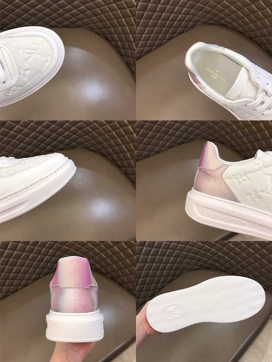 The Bags Vibe - Louis Vuitton Beverly Hills White Pink Sneaker