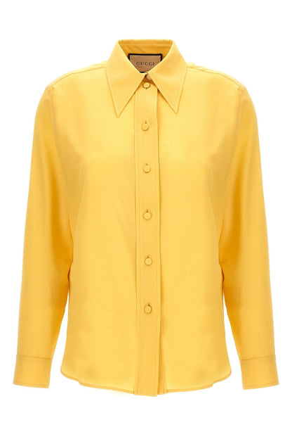 Gucci Women Silk Shirt