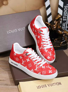 The Bags Vibe - Louis Vuitton Custom SP Red Sneaker
