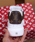 The Bags Vibe - Louis Vuitton AC Sup Red White Sneaker