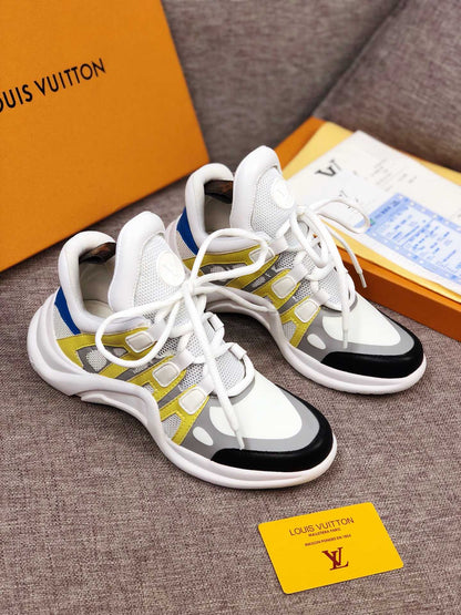 The Bags Vibe - Louis Vuitton Archlight Brown Black Yellow Sneaker