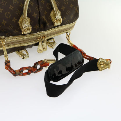 LOUIS VUITTON Monogram Leopard Steven Shoulder Bag M95281 LV  30069A