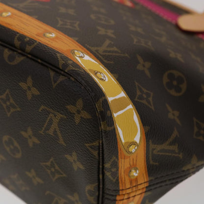 LOUIS VUITTON Monogram Summer Trunk Neverfull MM Tote Bag M41390 Auth 30117A