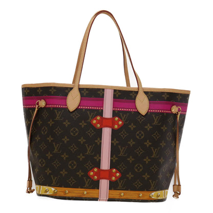 LOUIS VUITTON Monogram Summer Trunk Neverfull MM Tote Bag M41390 Auth 30117A