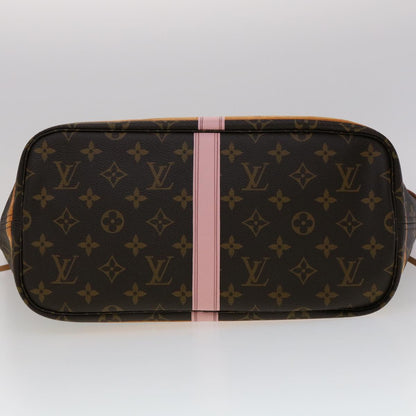 LOUIS VUITTON Monogram Summer Trunk Neverfull MM Tote Bag M41390 Auth 30117A