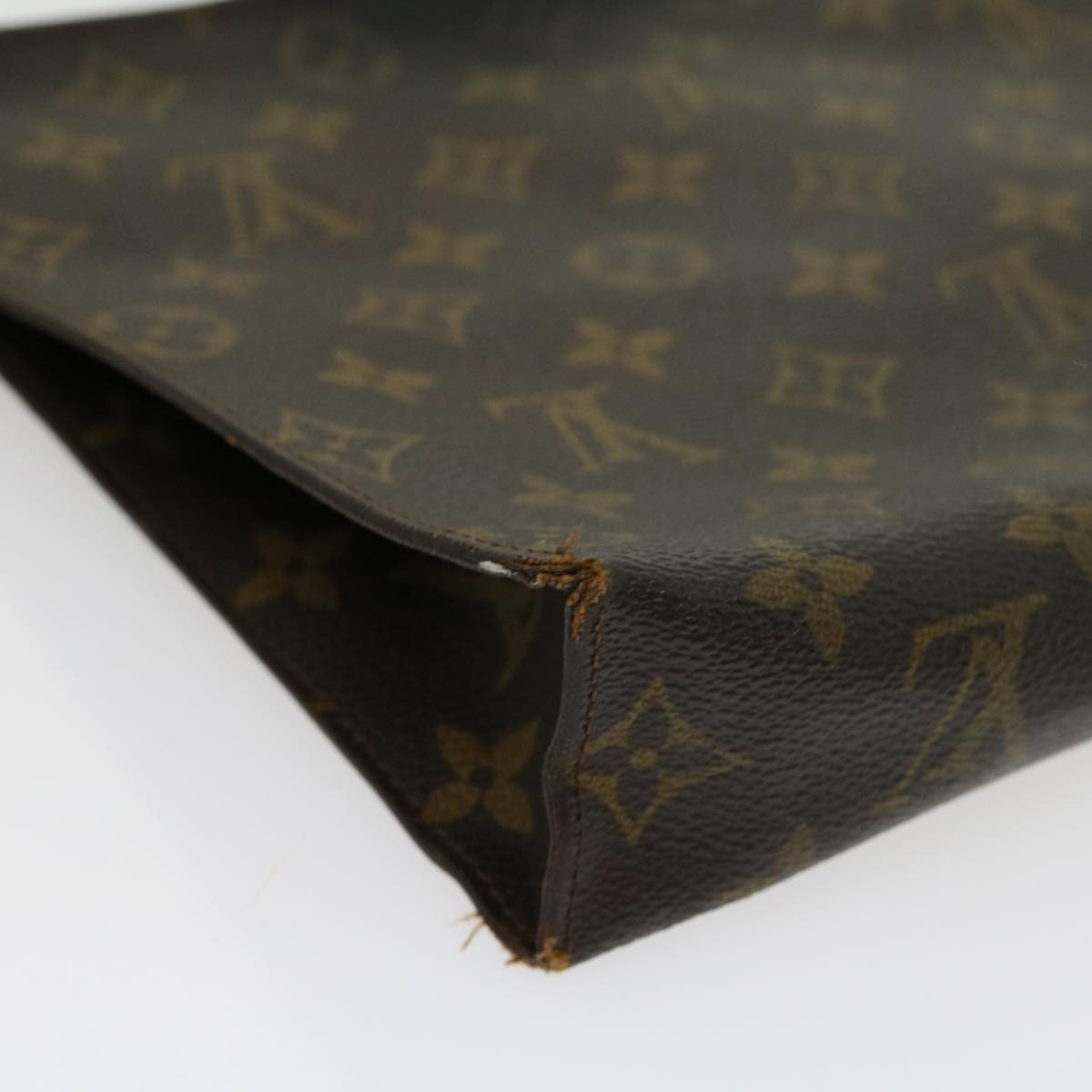 LOUIS VUITTON Monogram Poche Toilette 26 Pouch M47542 LV Auth 30196