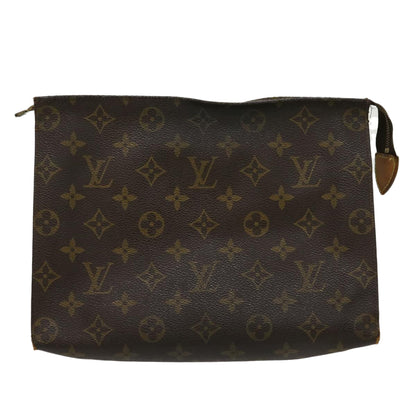 LOUIS VUITTON Monogram Poche Toilette 26 Pouch M47542 LV Auth 30196