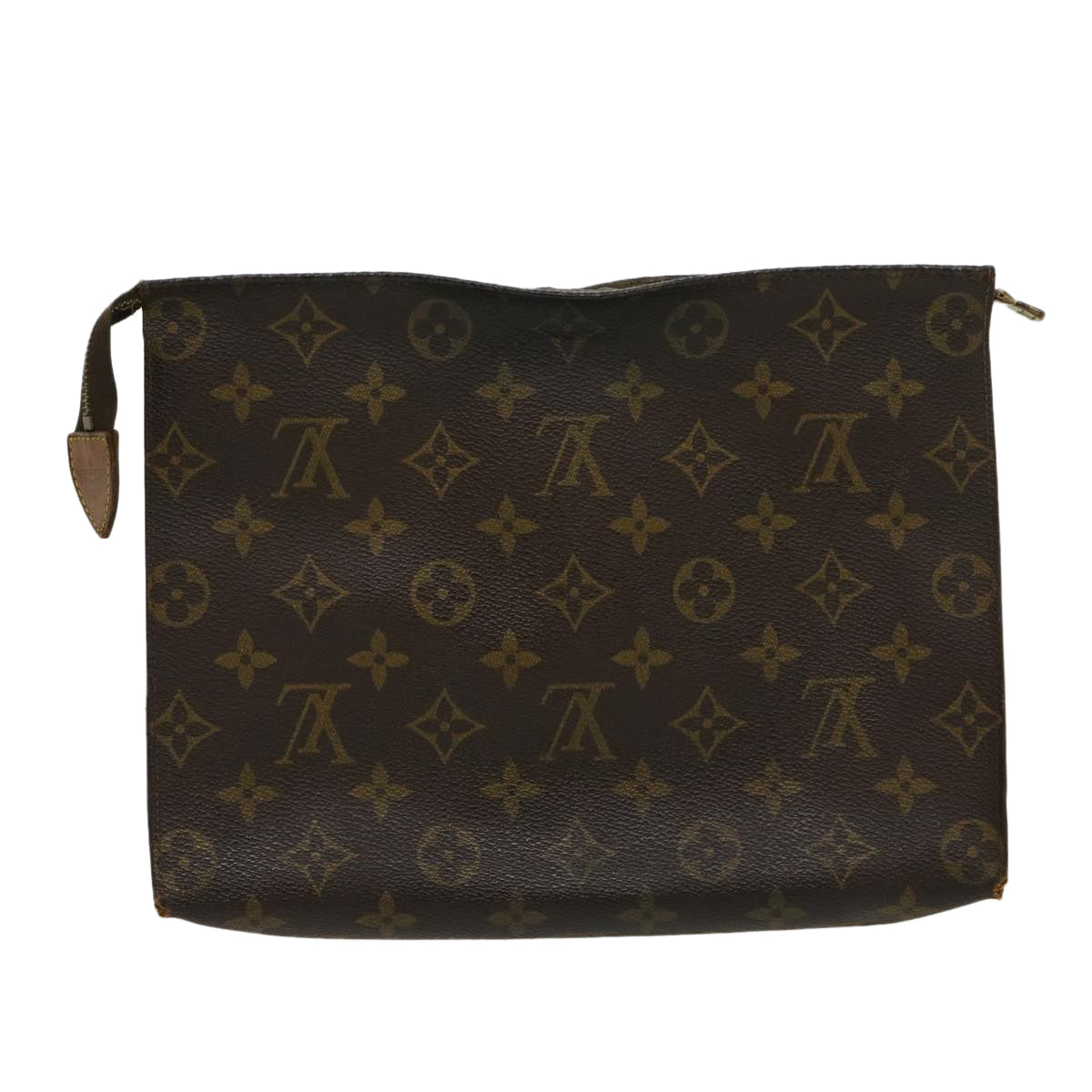 LOUIS VUITTON Monogram Poche Toilette 26 Pouch M47542 LV Auth 30196