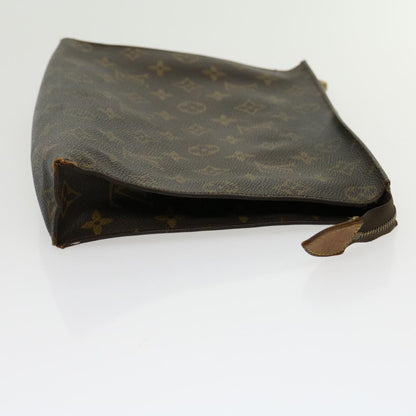 LOUIS VUITTON Monogram Poche Toilette 26 Pouch M47542 LV Auth 30196