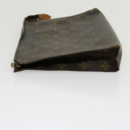 LOUIS VUITTON Monogram Poche Toilette 26 Pouch M47542 LV Auth 30196