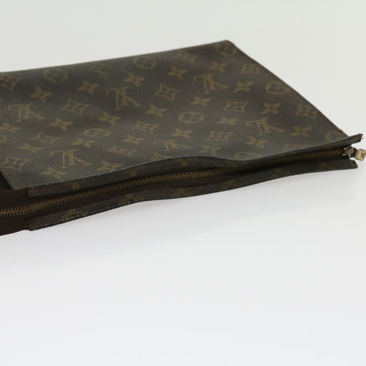 LOUIS VUITTON Monogram Poche Toilette 26 Pouch M47542 LV Auth 30196