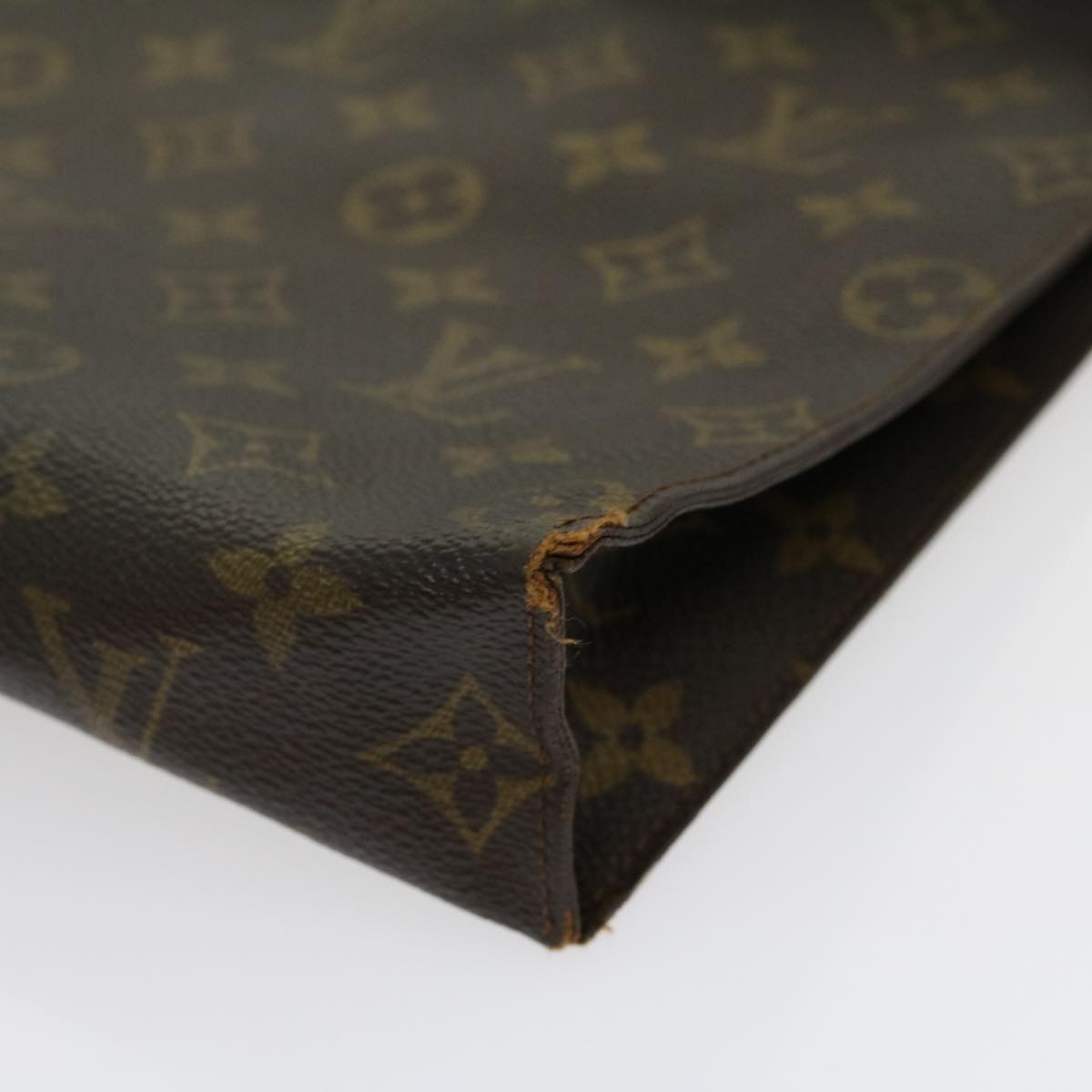 LOUIS VUITTON Monogram Poche Toilette 26 Pouch M47542 LV Auth 30196