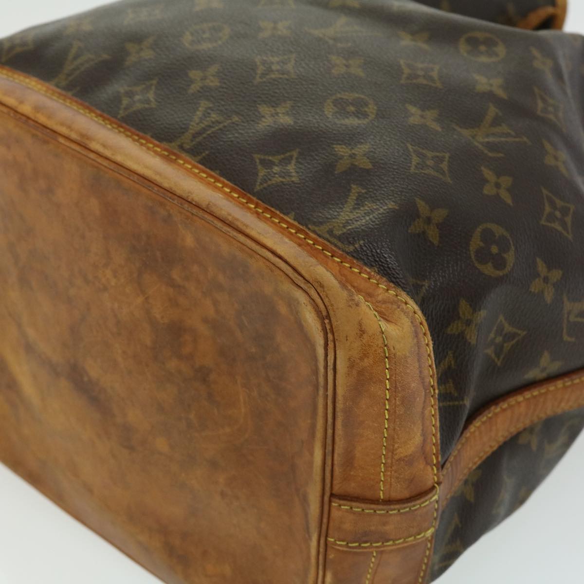 LOUIS VUITTON Monogram Noe Shoulder Bag M42224 LV Auth 30874