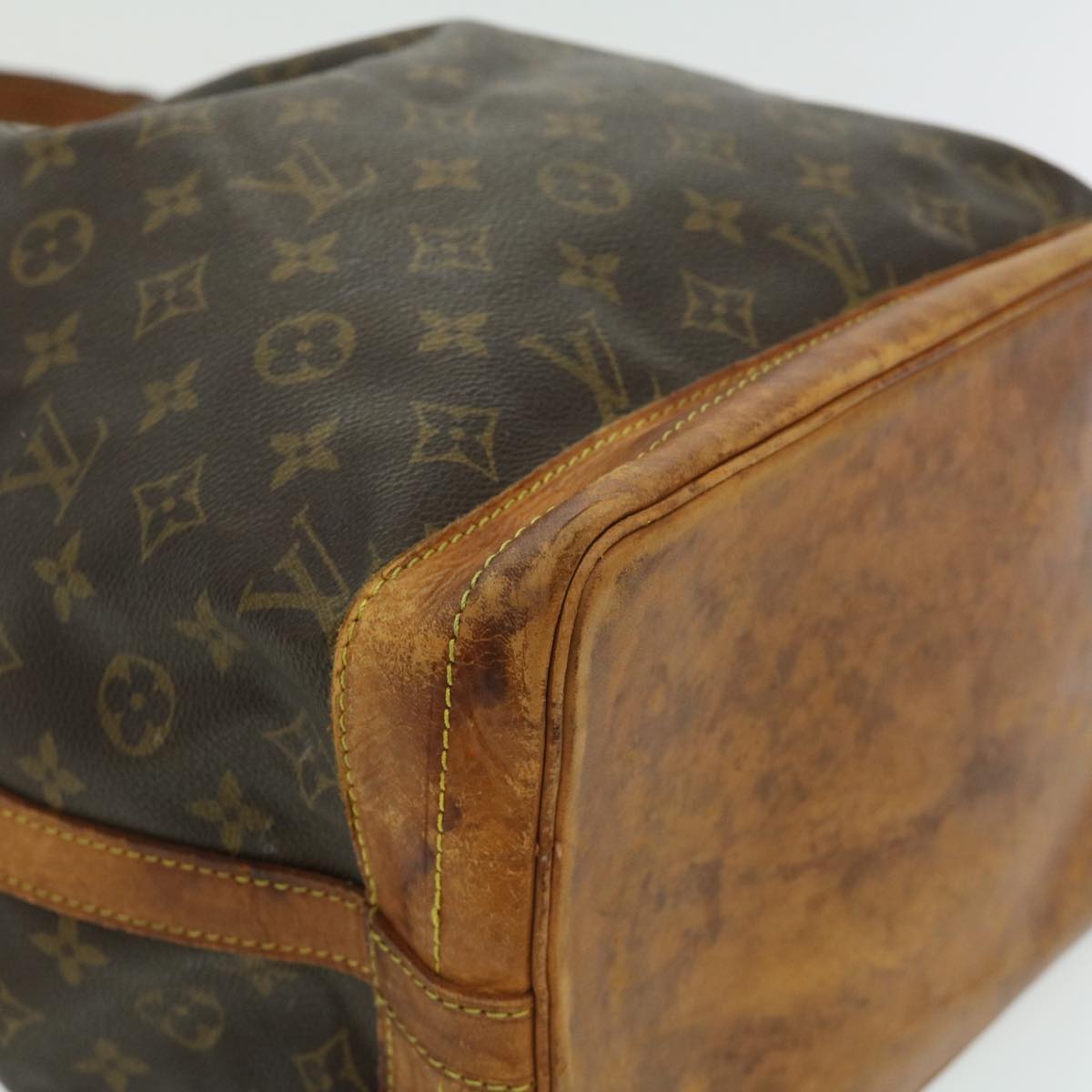 LOUIS VUITTON Monogram Noe Shoulder Bag M42224 LV Auth 30874