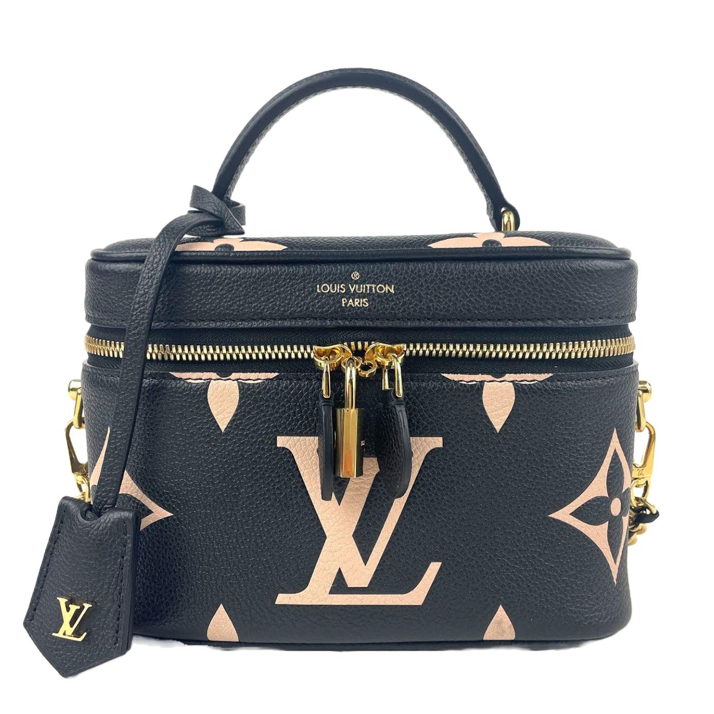 LOUIS VUITTON Bicolor Monogram Empreinte Vanity PM