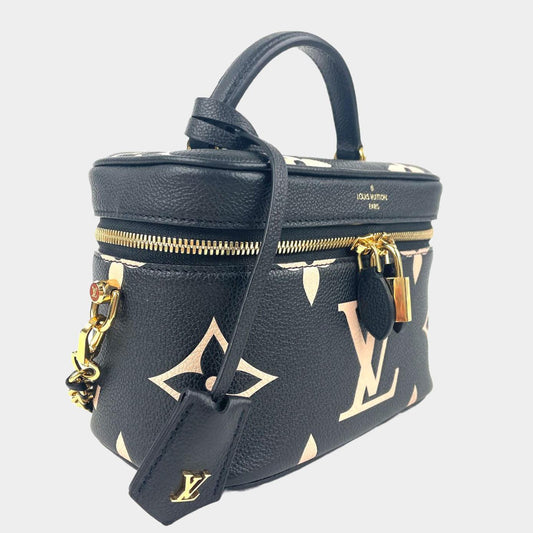 LOUIS VUITTON Bicolor Monogram Empreinte Vanity PM