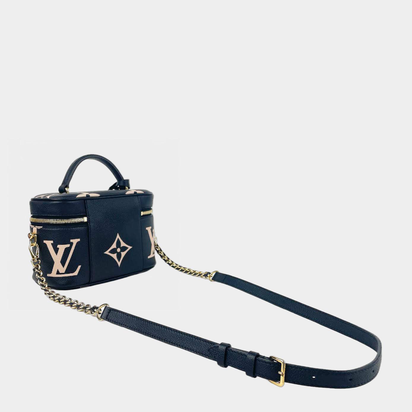 LOUIS VUITTON Bicolor Monogram Empreinte Vanity PM