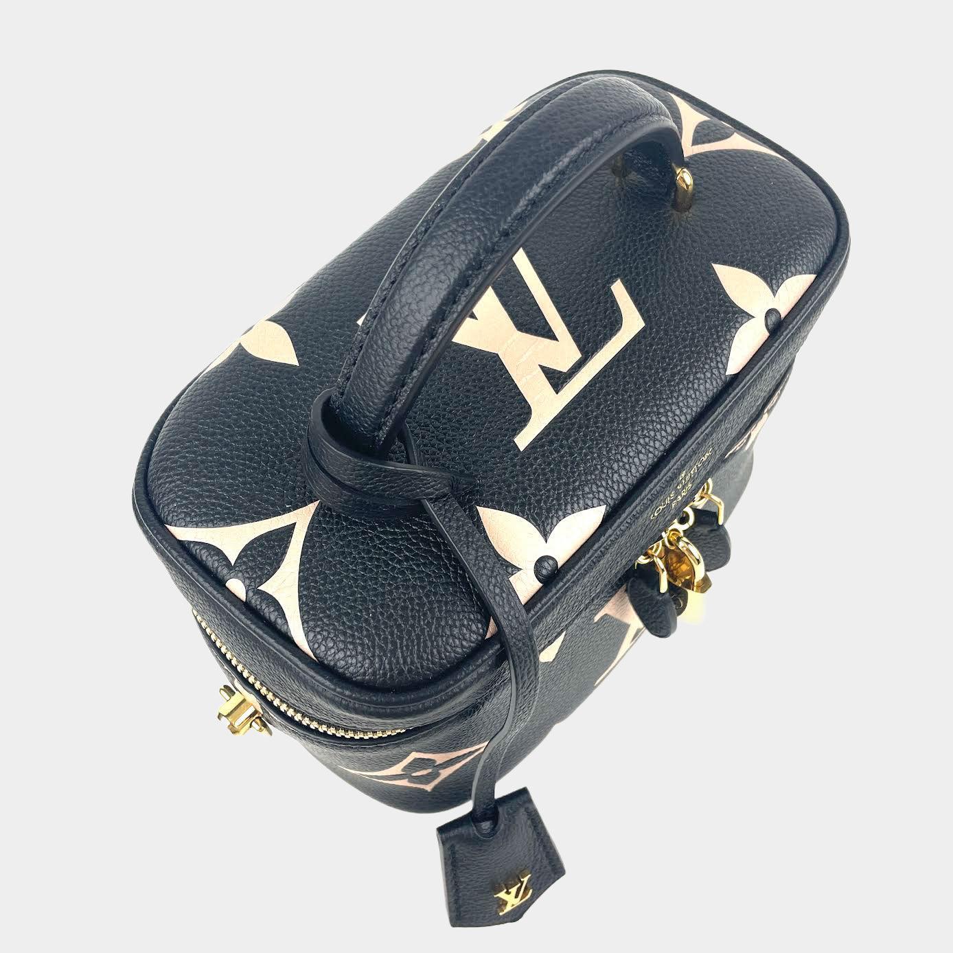 LOUIS VUITTON Bicolor Monogram Empreinte Vanity PM