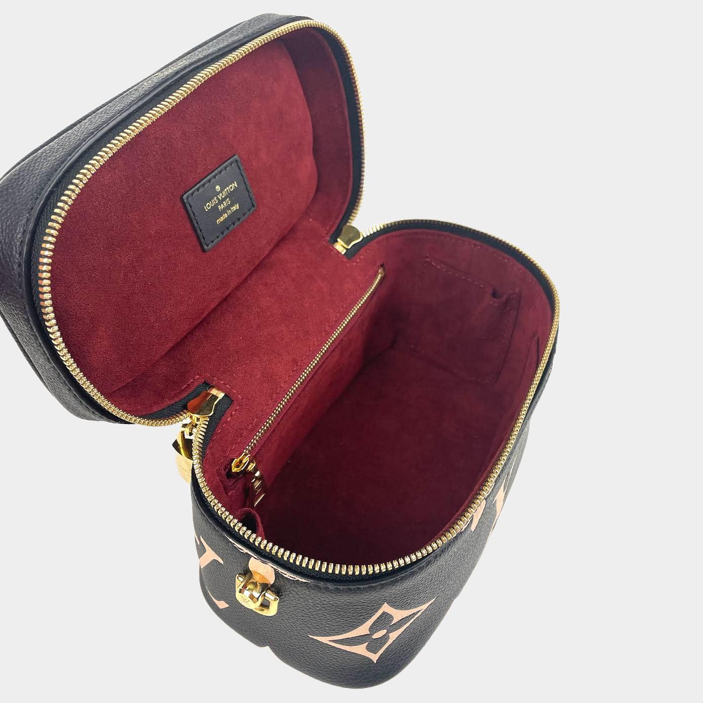 LOUIS VUITTON Bicolor Monogram Empreinte Vanity PM