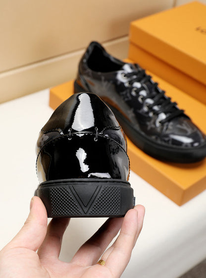 The Bags Vibe - Louis Vuitton Low LWnogram Black Breathable Sneaker