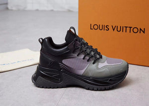 Barnes - Louis Vuitton Run Away Purple Black Sneaker