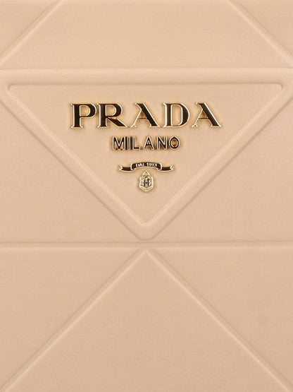 Prada Women Logo Midi Handbag