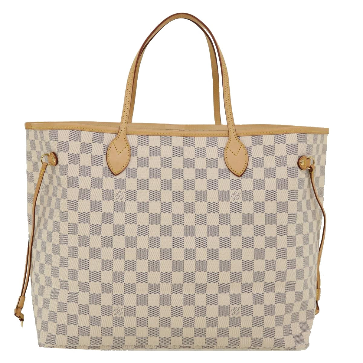 LOUIS VUITTON Damier Azur Neverfull GM Tote Bag N41360 LV  31476