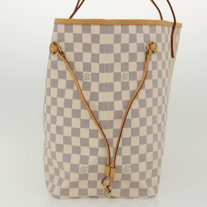 LOUIS VUITTON Damier Azur Neverfull GM Tote Bag N41360 LV  31476