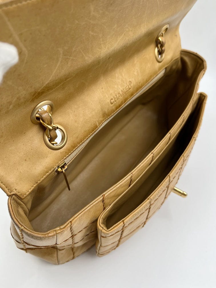 Vintage Chanel Chocolate Flap Bag