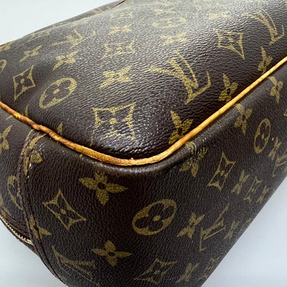 LOUIS VUITTON Monogram Deauville Hand Bag M47270 LV Auth 31772