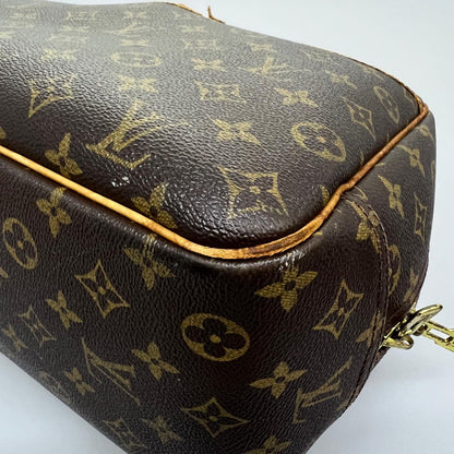 LOUIS VUITTON Monogram Deauville Hand Bag M47270 LV Auth 31772