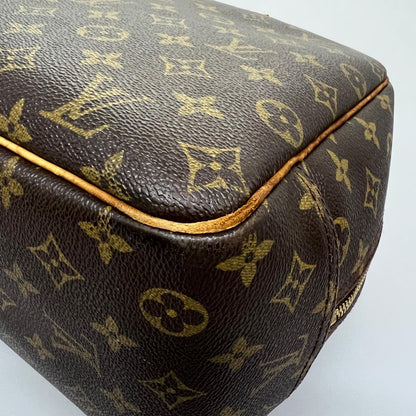 LOUIS VUITTON Monogram Deauville Hand Bag M47270 LV Auth 31772