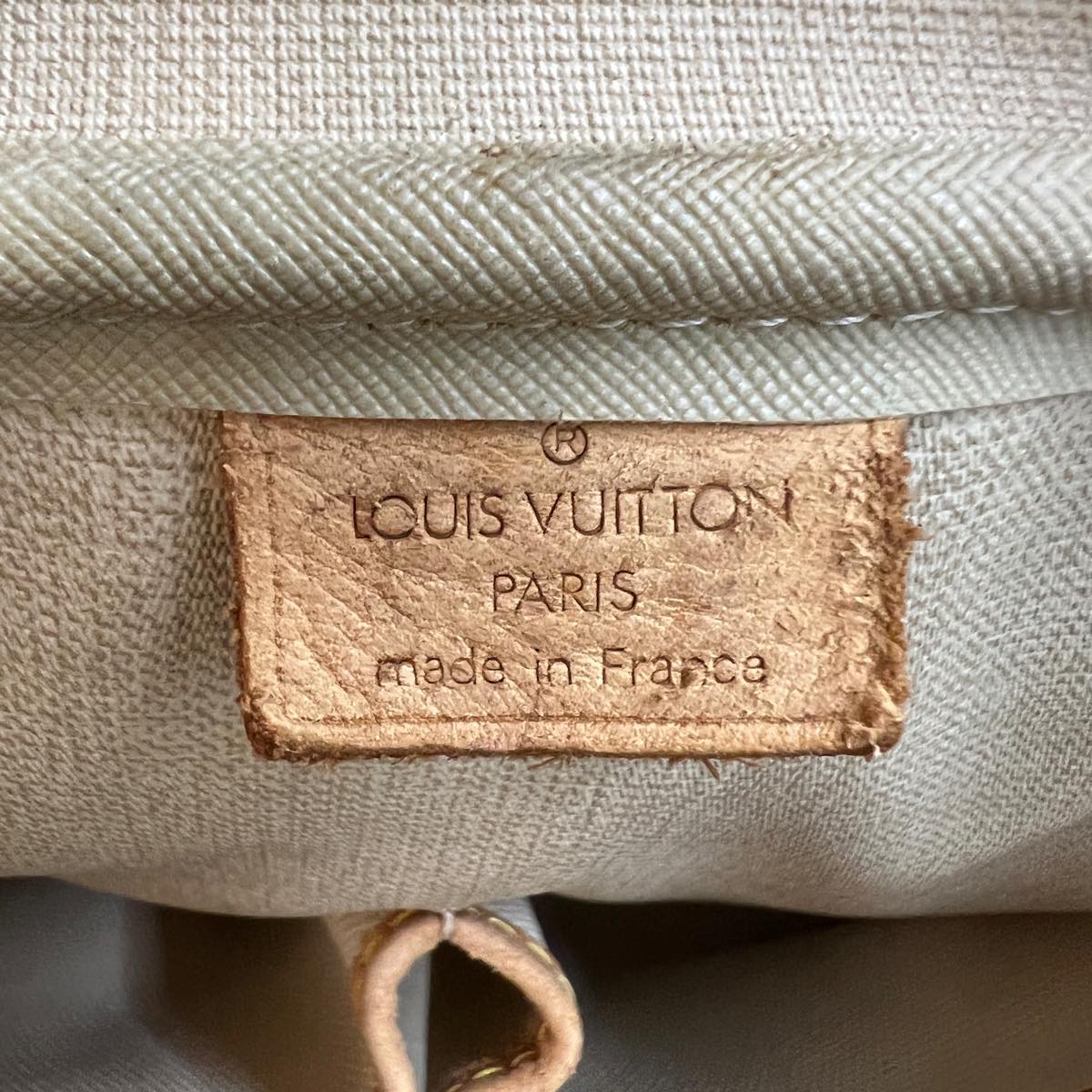 LOUIS VUITTON Monogram Deauville Hand Bag M47270 LV Auth 31772