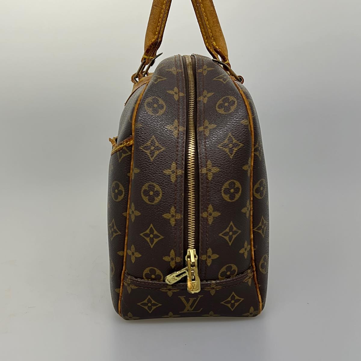 LOUIS VUITTON Monogram Deauville Hand Bag M47270 LV Auth 31772