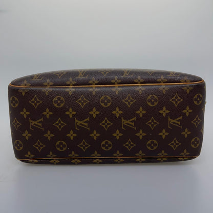 LOUIS VUITTON Monogram Deauville Hand Bag M47270 LV Auth 31772