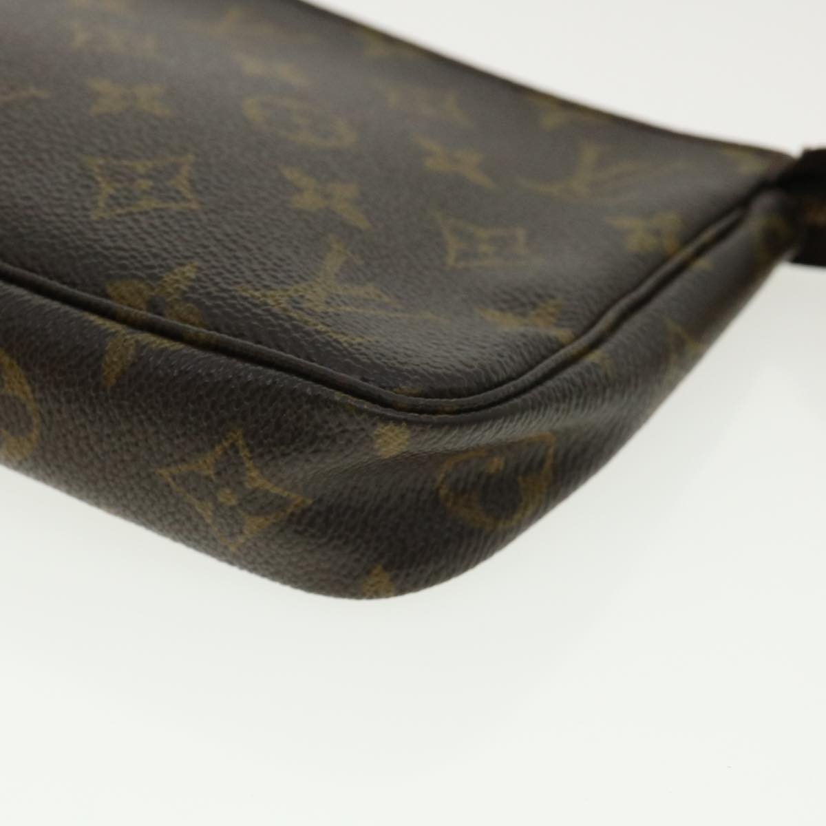 LOUIS VUITTON Monogram Pochette Accessoires Pouch M51980 LV Auth 31836