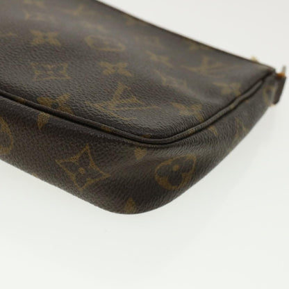 LOUIS VUITTON Monogram Pochette Accessoires Pouch M51980 LV Auth 31836