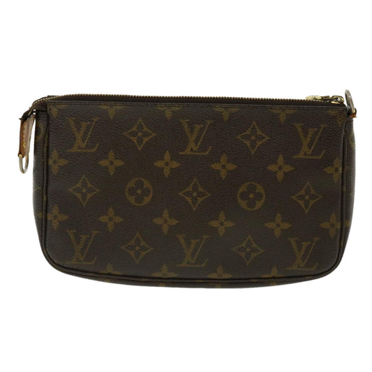 LOUIS VUITTON Monogram Pochette Accessoires Pouch M51980 LV Auth 31836