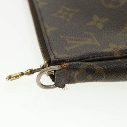 LOUIS VUITTON Monogram Pochette Accessoires Pouch M51980 LV Auth 31836