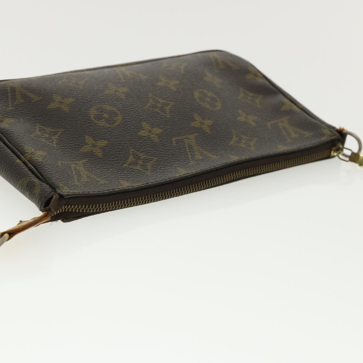 LOUIS VUITTON Monogram Pochette Accessoires Pouch M51980 LV Auth 31836