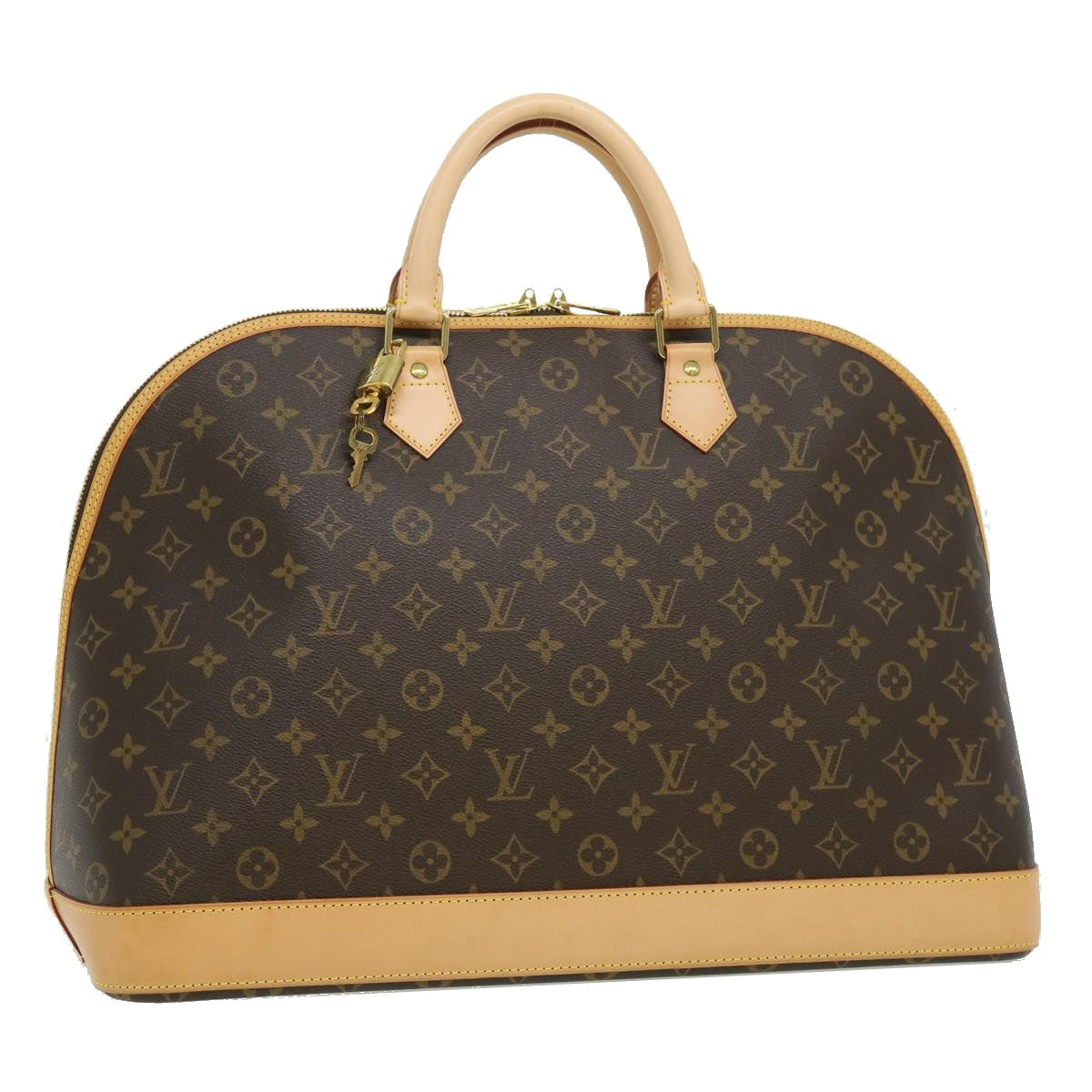 LOUIS VUITTON Monogram Alma Voyage MM Hand Bag M41446 LV  31866A