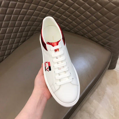 The Bags Vibe - Louis Vuitton Time Out Red White Sneaker