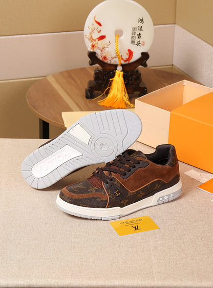 The Bags Vibe - Louis Vuitton SurfaLW In LWnogram Brown Sneaker