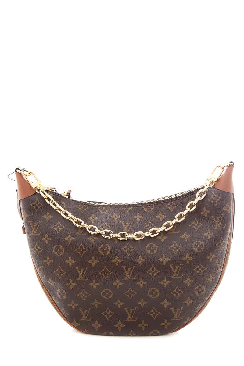 Louis Vuitton Brown Reverse Monogram Hobo