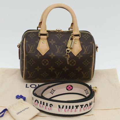 LOUIS VUITTON Monogram Speedy Bandouliere 25 Hand Bag 2way M45948 LV  32452A