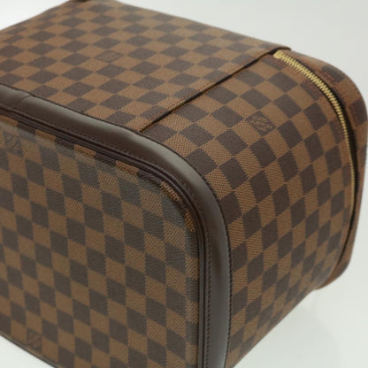 LOUIS VUITTON Damier Ebene Nice Hand Bag SPO 2way N47280 LV  32758